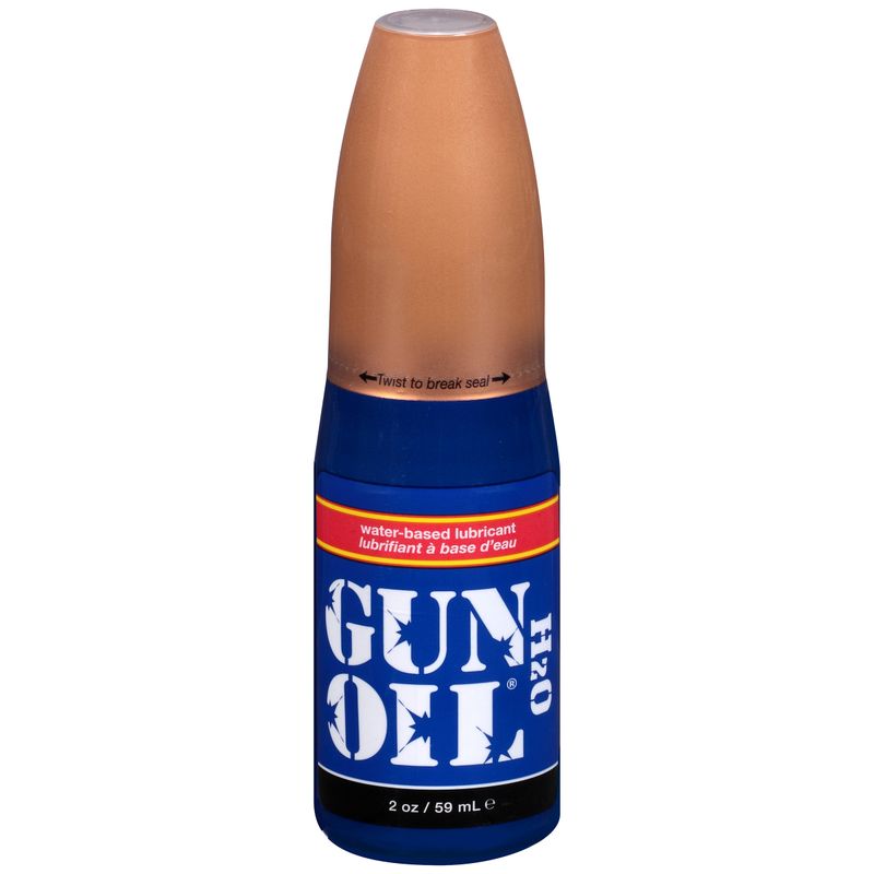 Gun Oil H2O 2oz/59ml Flip Top Bottle-GO-H2O-2