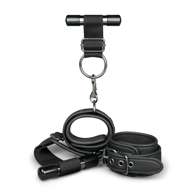 Over the Door Wrist Cuffs-ET379BLK