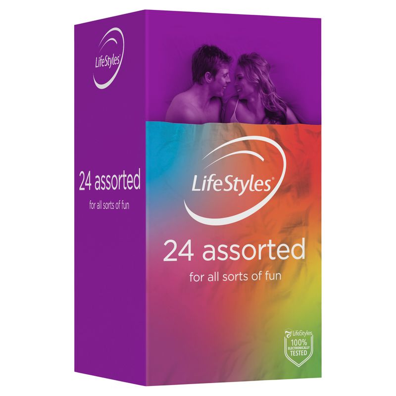 LifeStyles Assorted Condoms 20-LS360588