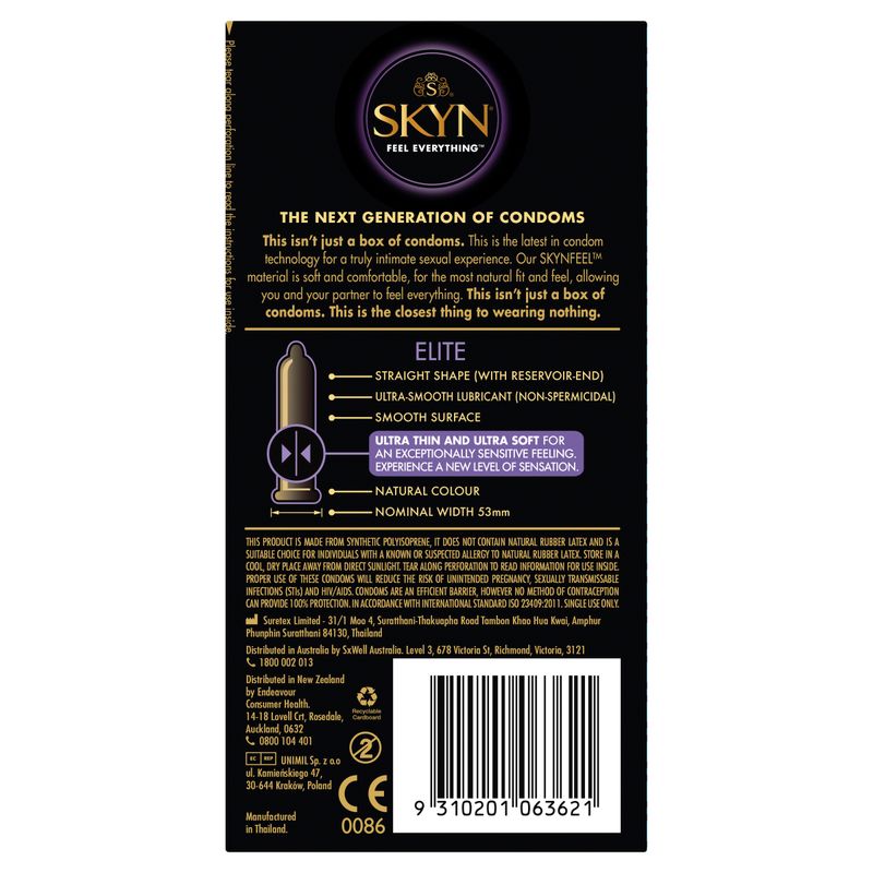 SKYN Elite Condoms 6-LS260551