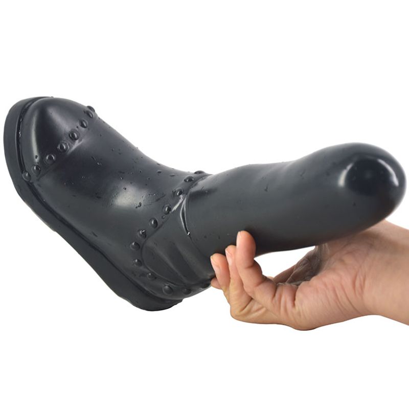 Boot Dildo Black-FAAK029-BLK