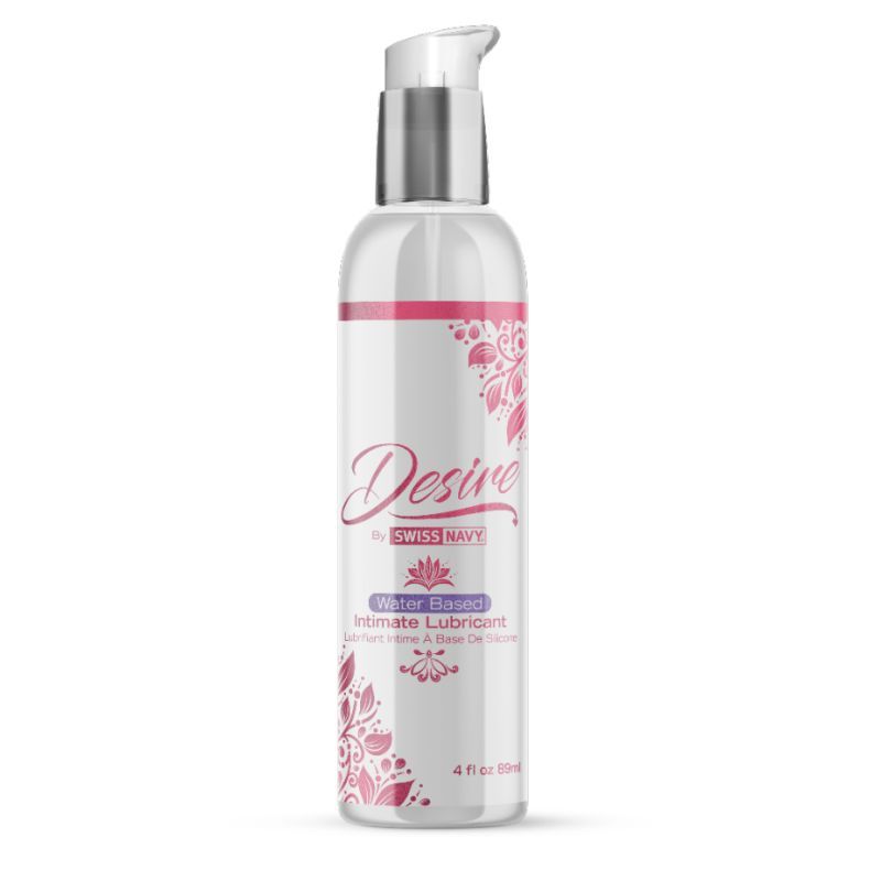 Desire Water Based Intimate Lubricant 4oz/118ml-DESWB4