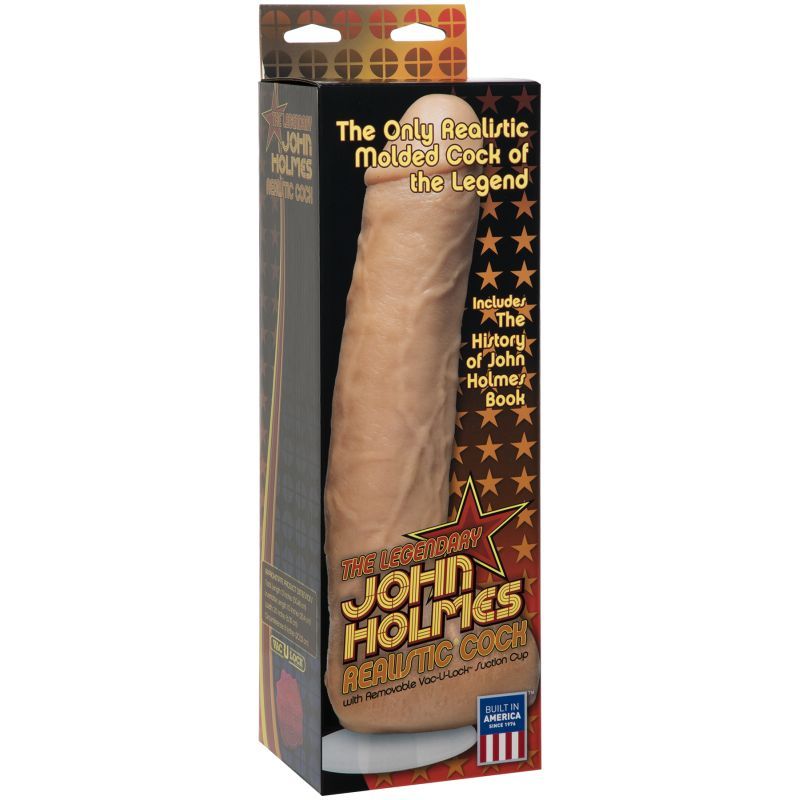 John Holmes Realistic Cock Vanilla-0275-00-BX