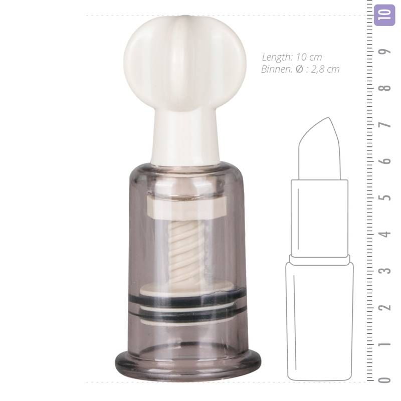 Nipple and Clit Suckers Small 2 Pc-ET044CLR