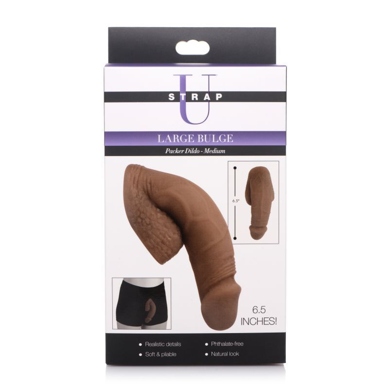 Large Bulge Soft Packer Dildo Medium Tone-AG633-FLE-MED