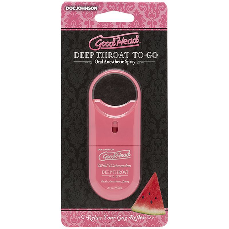GoodHead To-Go Deep Throat Spray Wild Watermelon 9ml-1360-40-CD