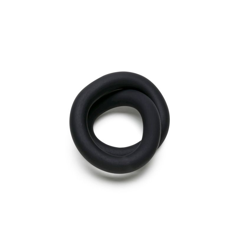 Silicone Hefty Wrap Ring 229mm Black-UB-153