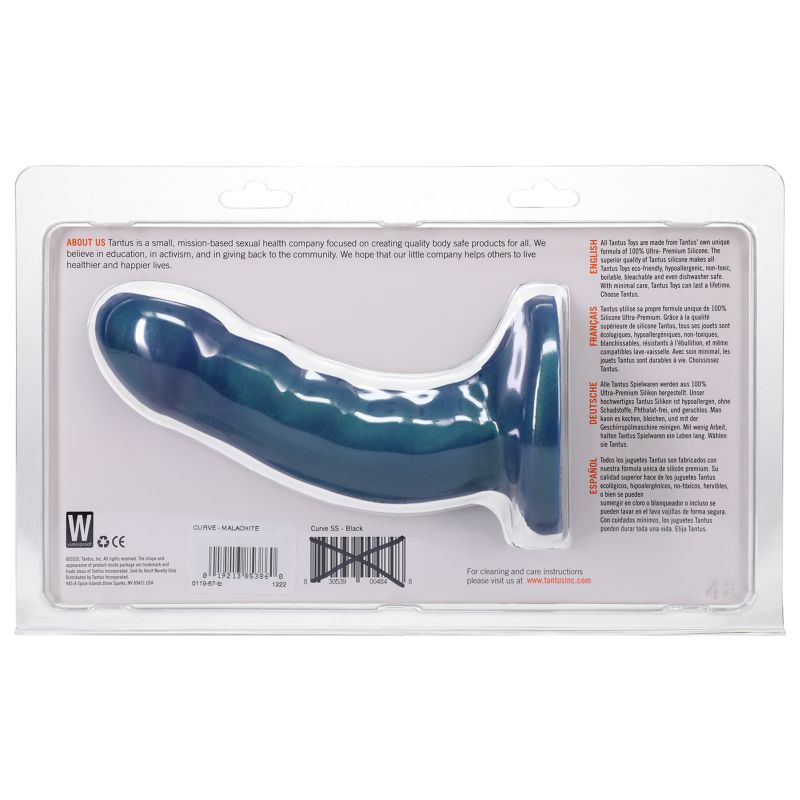 Curve Dildo Malachite-0119-67-TC