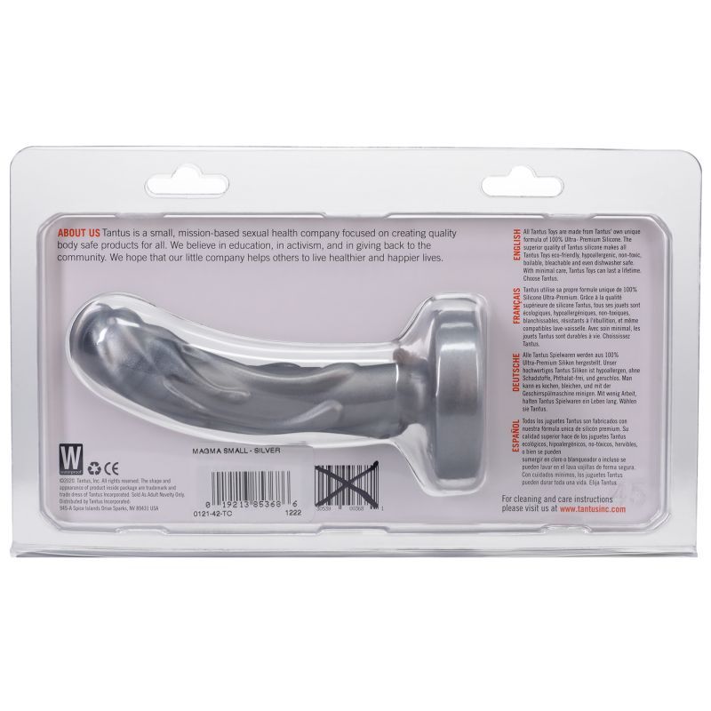 Mini Magma Dildo Silver-0121-42-TC