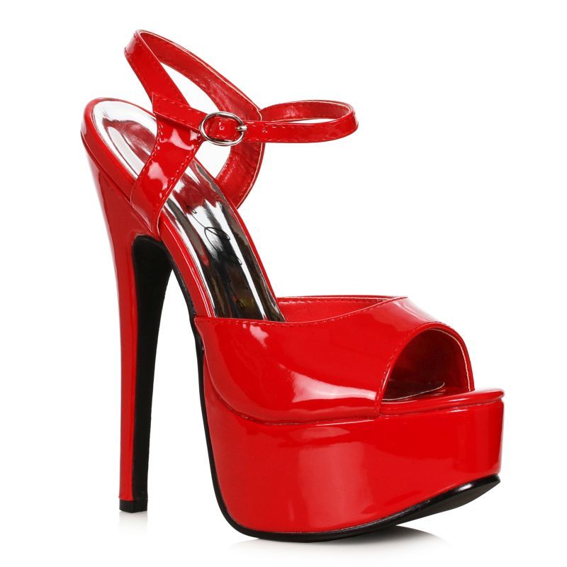 Stiletto Sandal Red 6.5in-652-JULIET-RED-8