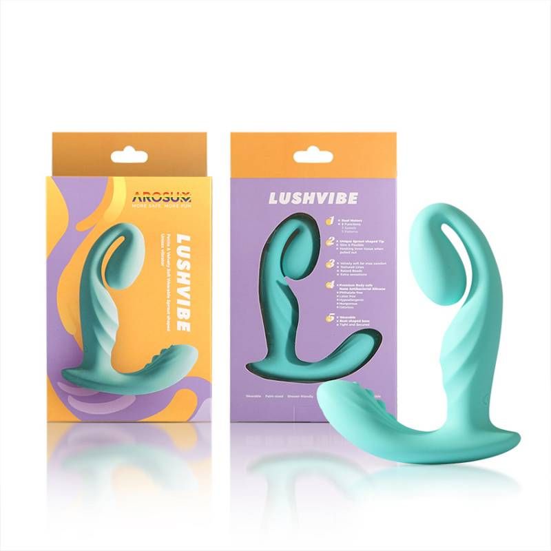 LushVibe Wearable Sprout-Shaped Unisex Vibrator-ARS-L01005LV