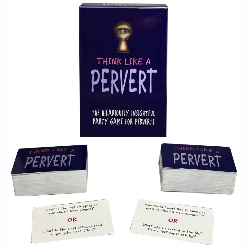 Think Like A Pervert Card Game-BG.A05