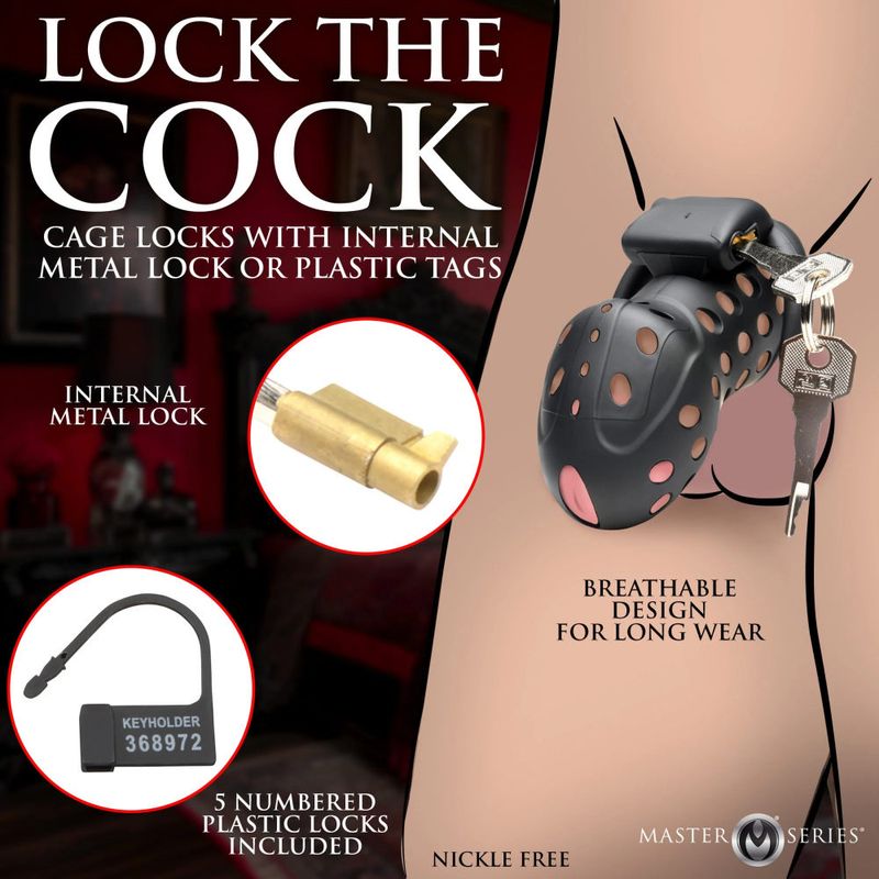 Lock Down Chastity Cage-AH599