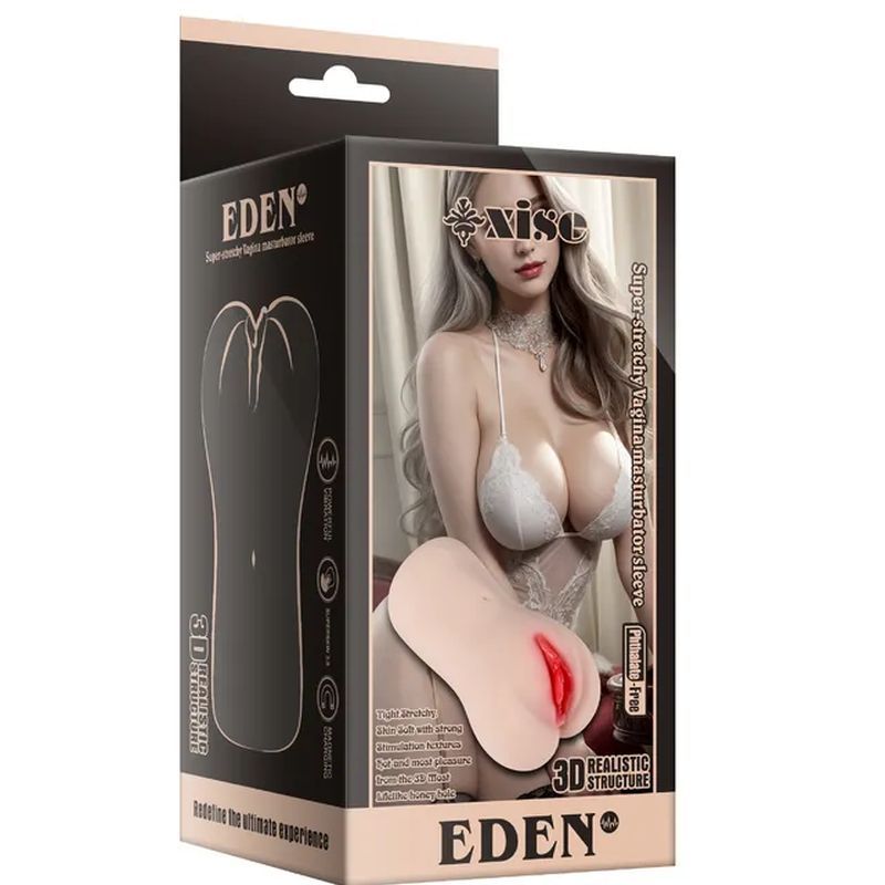 Eden Vibrating Vaginal Masturbator-SQ-MA60070V