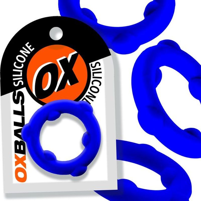 Spinner Silicone Ring Blue-OX-3202-GCR