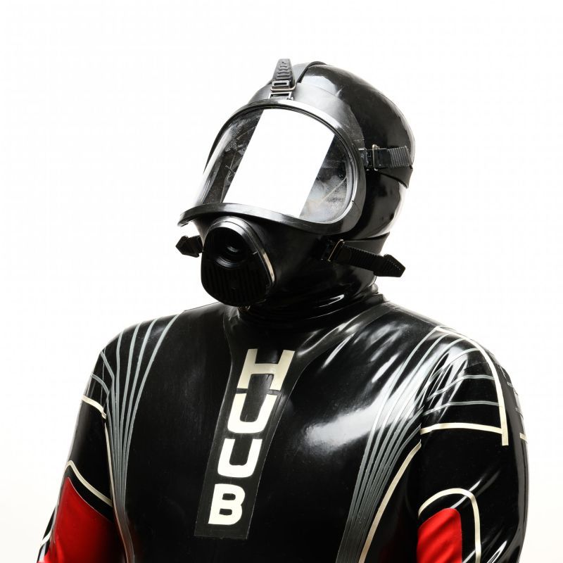 Tactical Full Face Rubber Gas Mask-SF-23060