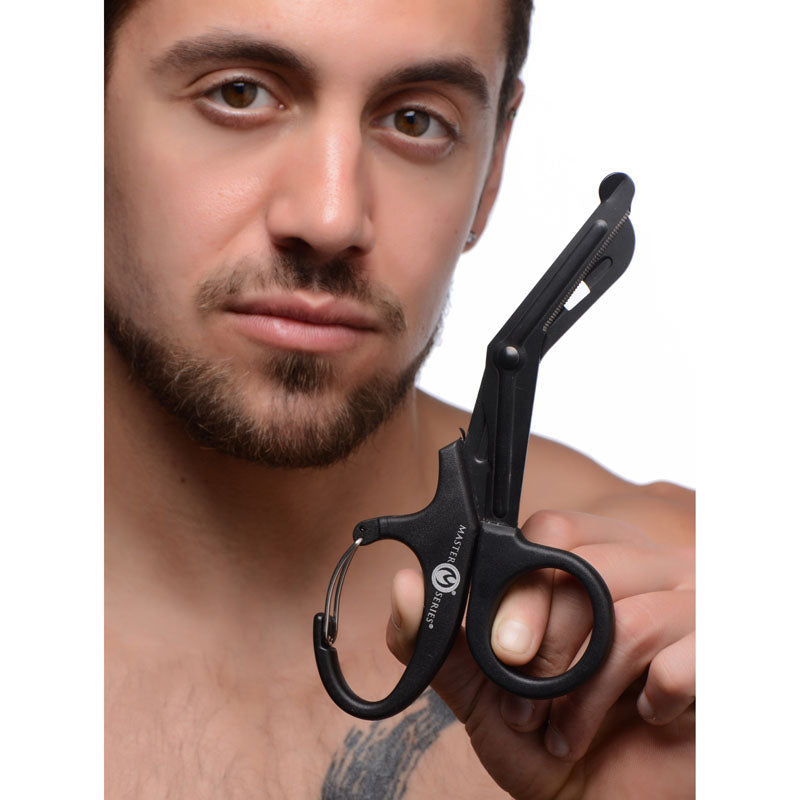 Master Series Snip - Black Heavy Duty Bondage Scissors