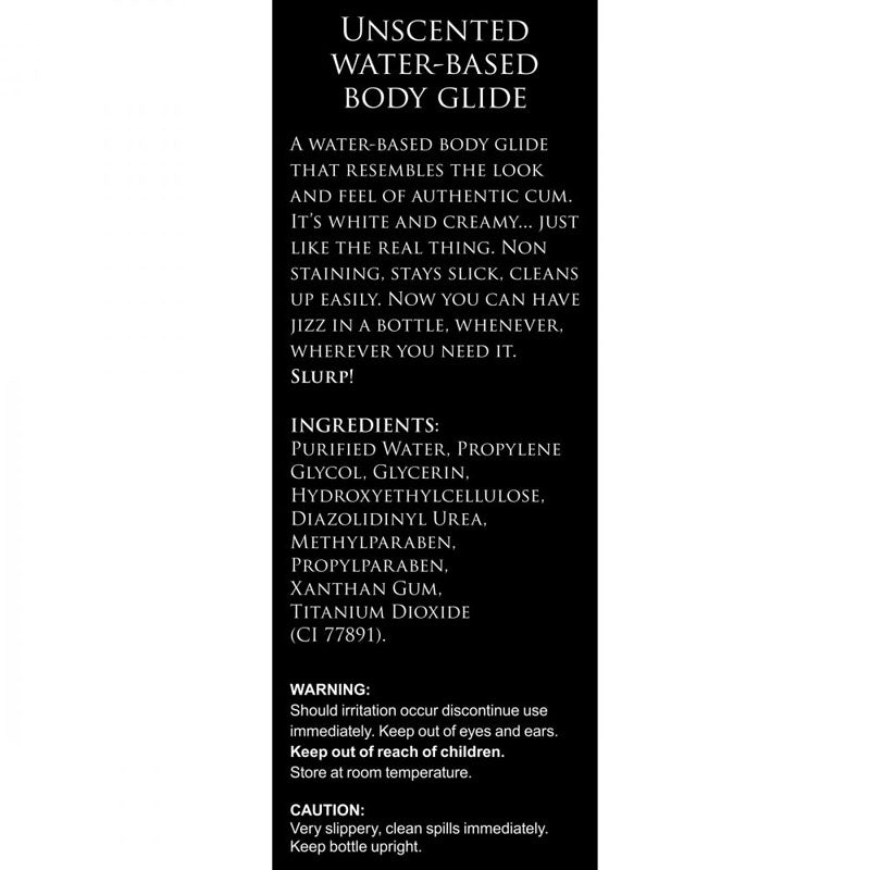 Master Series Jizz - 1000 ml - Water Based Cum Lubricant - 1000 ml Bottle-AH048-34OZ