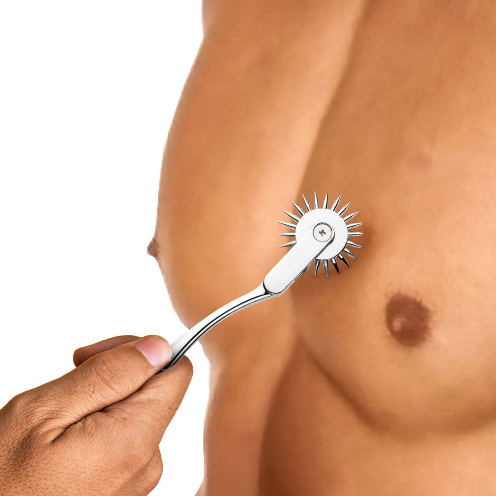 Master Series Silver Sensation - Metal Wartenberg Wheel-AH463