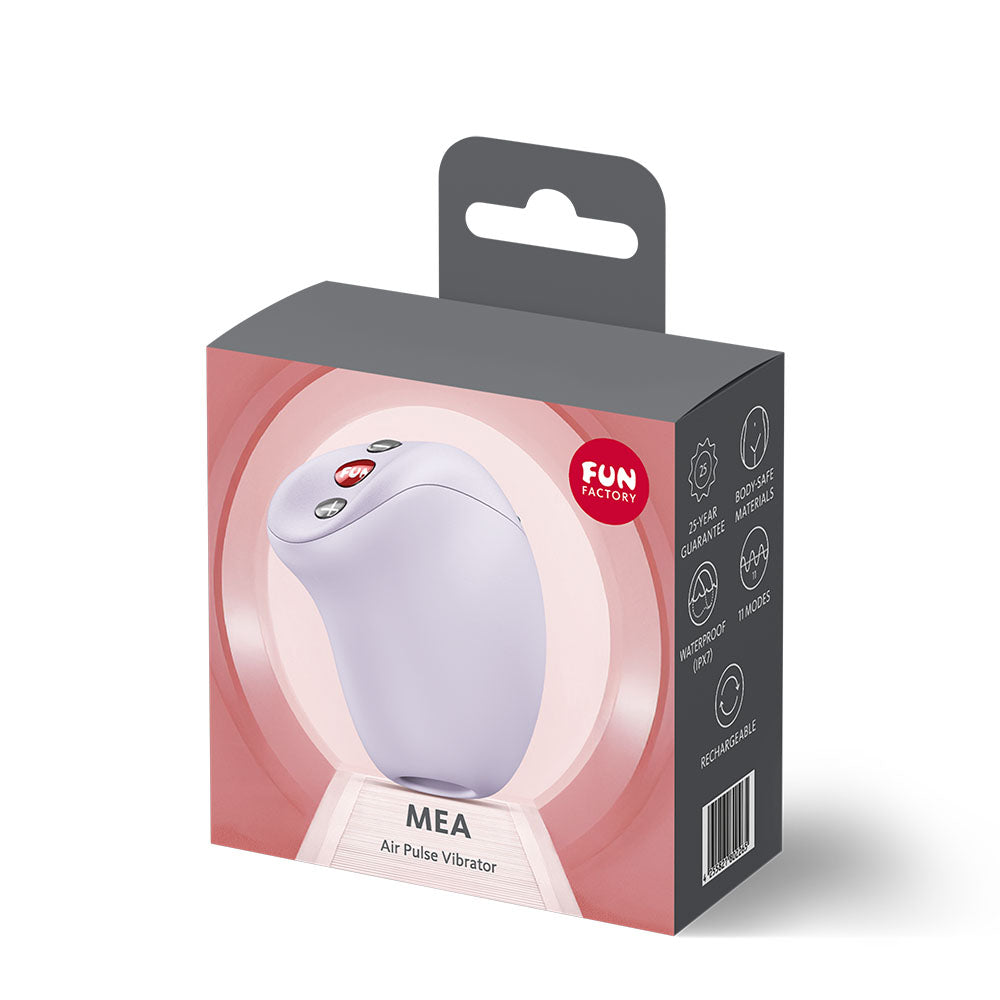 Fun Factory MEA Purple - Purple USB Rechargeable Air Pulse Clitoral Stimulator - FF000977PU01