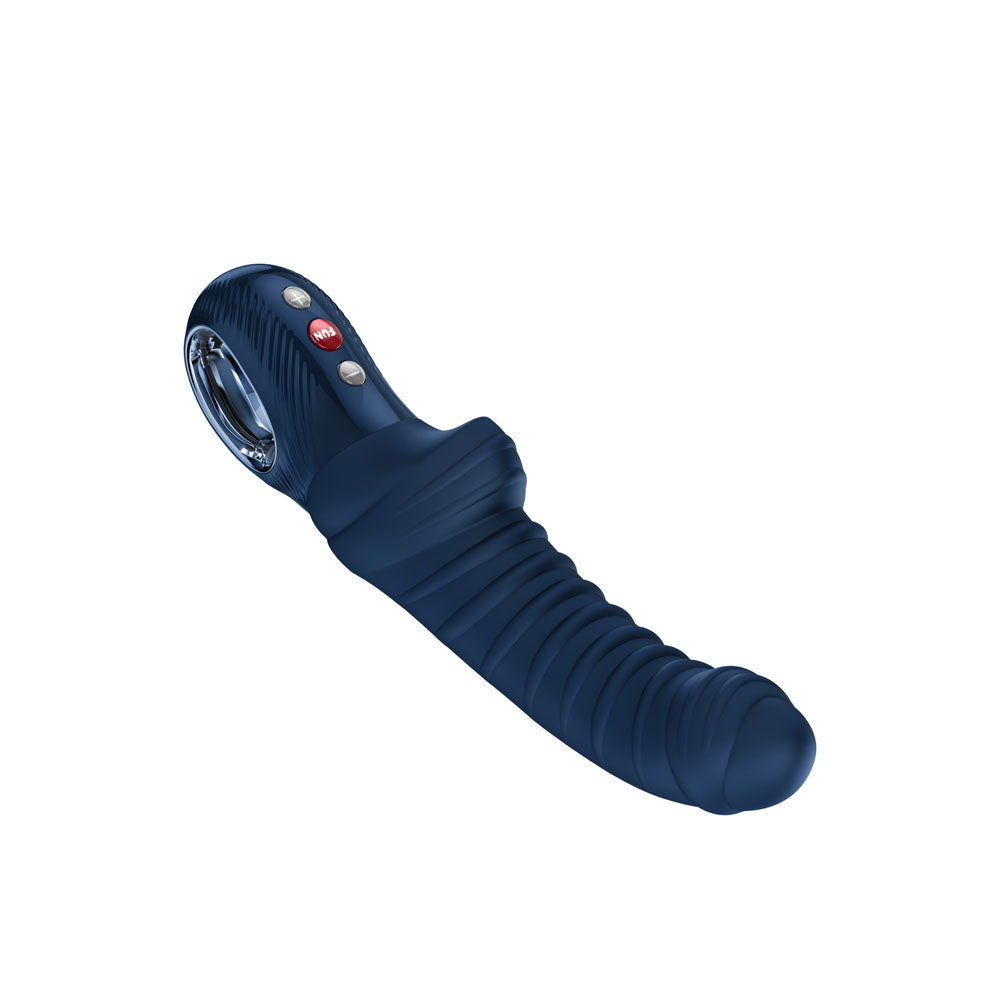 Fun Factory TIGER Nightblue - Night Blue 22.4 cm USB-C Rechargeable Vibrator - FF000998NB01