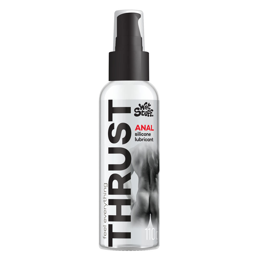 Wet Stuff Thrust - 110g Pump - Anal Silicone Lubricant - 110 gram Pump Bottle-GW40941