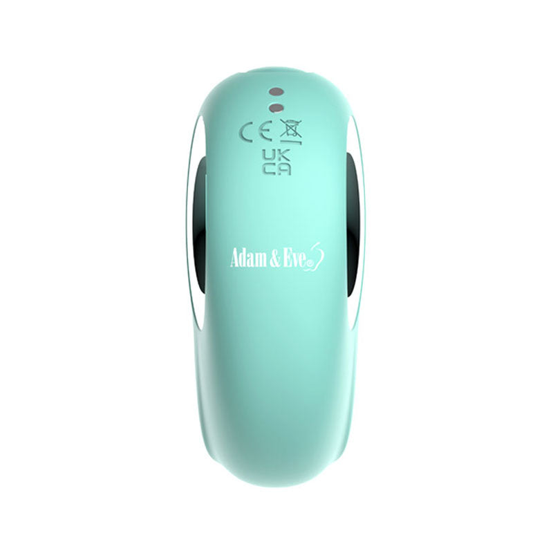 Adam & Eve CURVY CUTIE PLEASURE COMBO - Teal USB Rechargeable Tapping Stimulator-I484 4600
