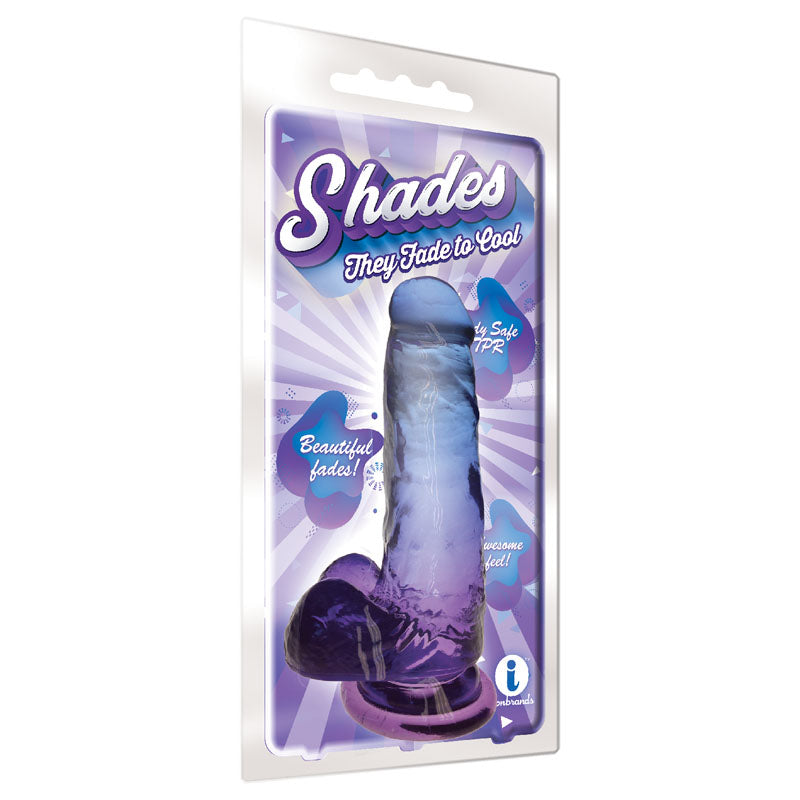 Shades 7 Jelly TPR Dong - Violet 17.8 cm Dong-IC1303-3