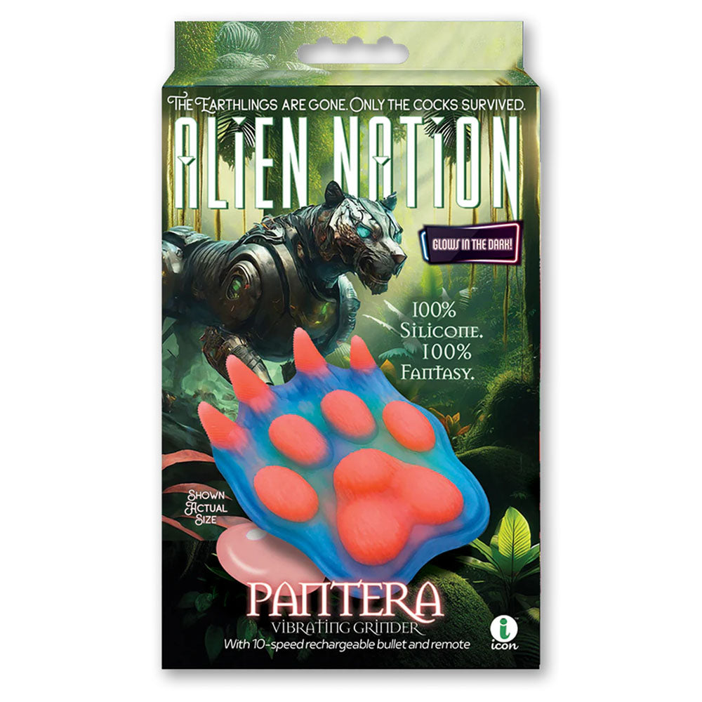 Alien Nation - Pantera - Coloured USB Rechargeable Vibrating Fantasy Grinder Pad with Remote-IC1379