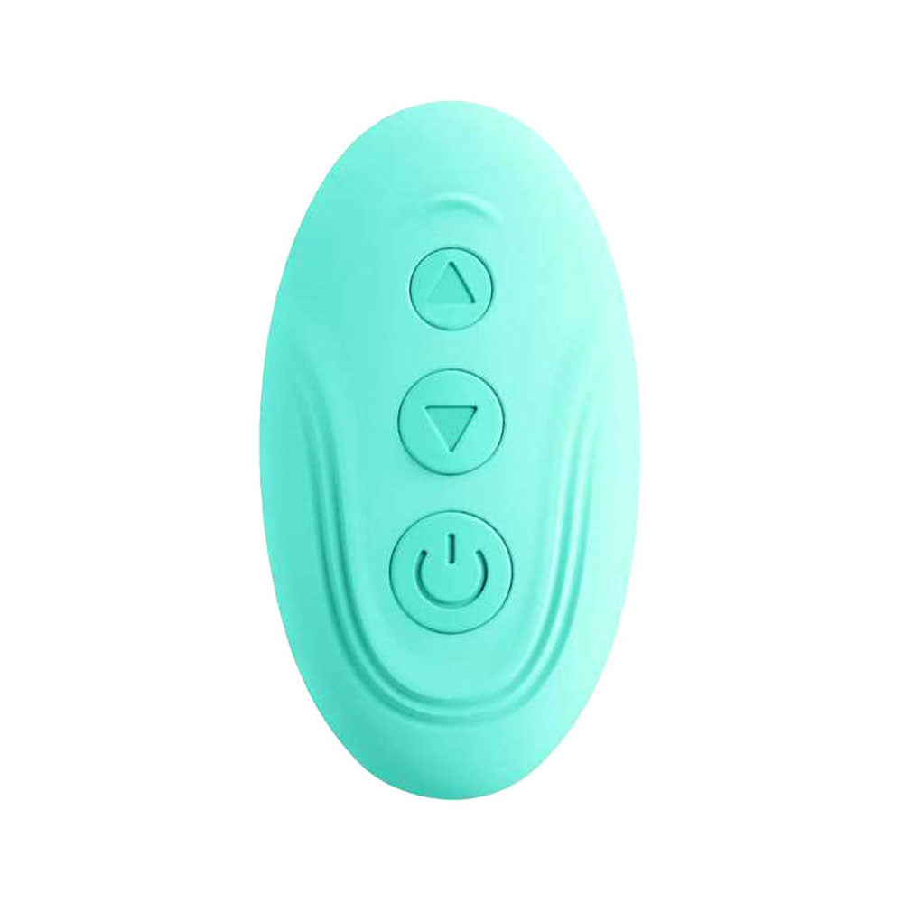 Adam & Eve THE WAVE RIDER - Teal USB Rechargeable Triple Stimulating Grinder Pad with Remote Control-J267 4500