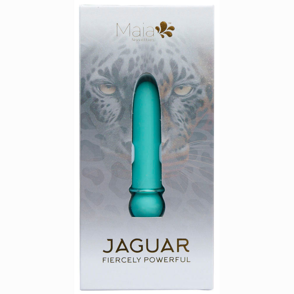 Maia JAGUAR - Blue - Blue 10.1 cm USB Rechargeable Bullet-MA24-01-BLUE