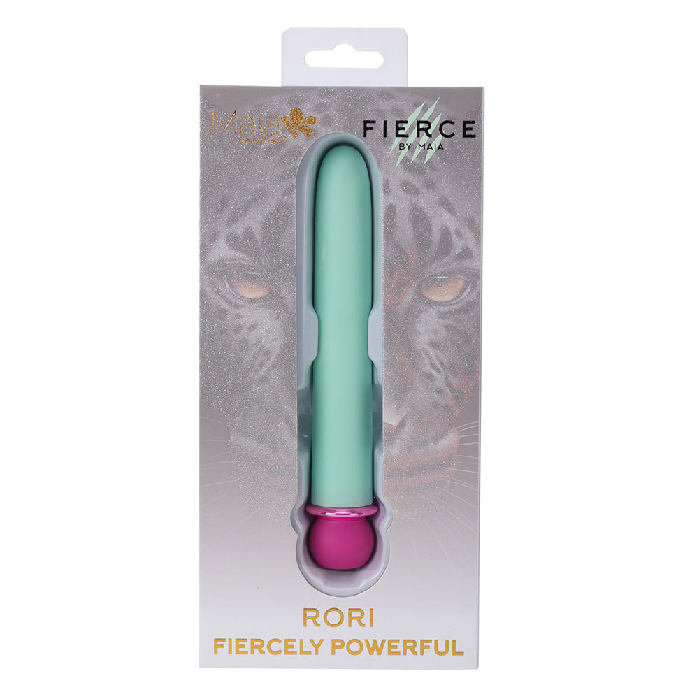 Maia RORI - Teal - Teal 15.2 cm USB Rechargeable XL Bullet-MA24-17-TEAL
