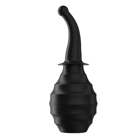MR PLAY Anal Douche M6 - Black Unisex Douche - 330 ml Capacity