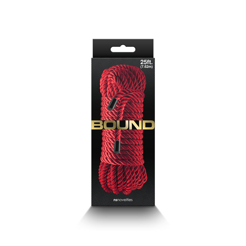Bound Rope - Red - Red Bondage Rope - 7.6 metre length