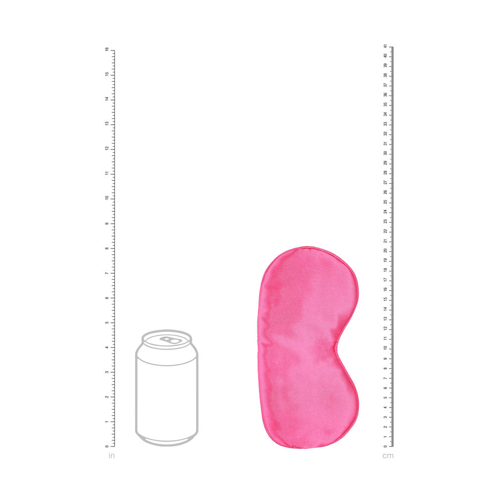 OUCH! Satin Mask - Pink - Pink Eye Mask - OU1060PNK