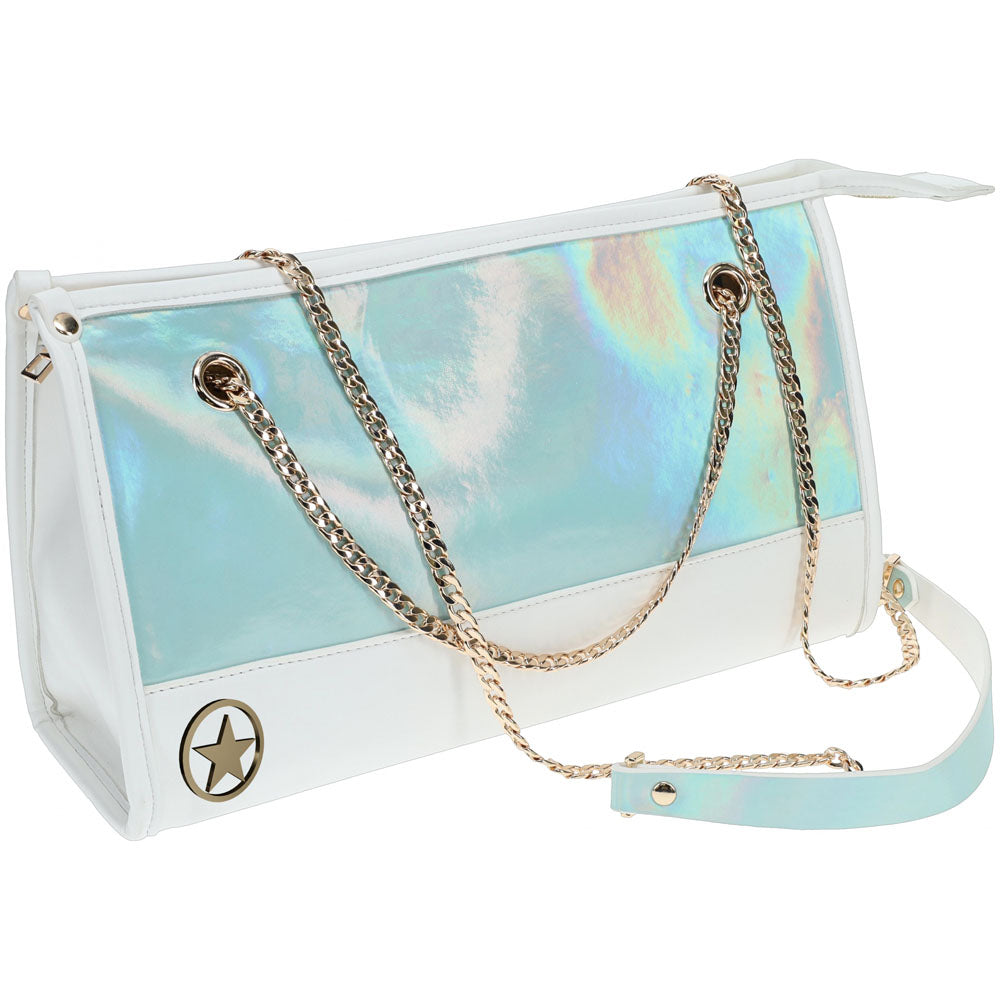 OUCH! Paris Collection - Kit with Bag - Baby Blue Bondage Set with Bag - 8 Piece Kit-OU988BLU