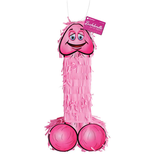 Bachelorette Party Favors Pecker Pi�ata - Pink Hens Night Novelty-PD5096-00