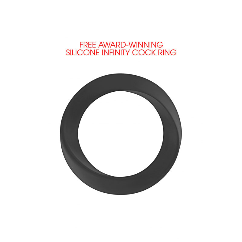 Pumped Automatic Rechargeable Luv Pump - Black USB Rechargeable Powered Penis Pump-PMP044BLK