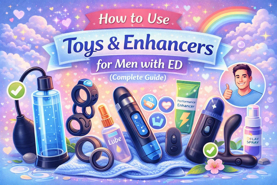 Toys and Enhancers for Men with ED 