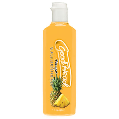 GoodHead Pineapple Blowjob Set - Pineapple Stroker with Pineapple Flavoured Lubricant 30 ml Bottle - 0682-41-BX