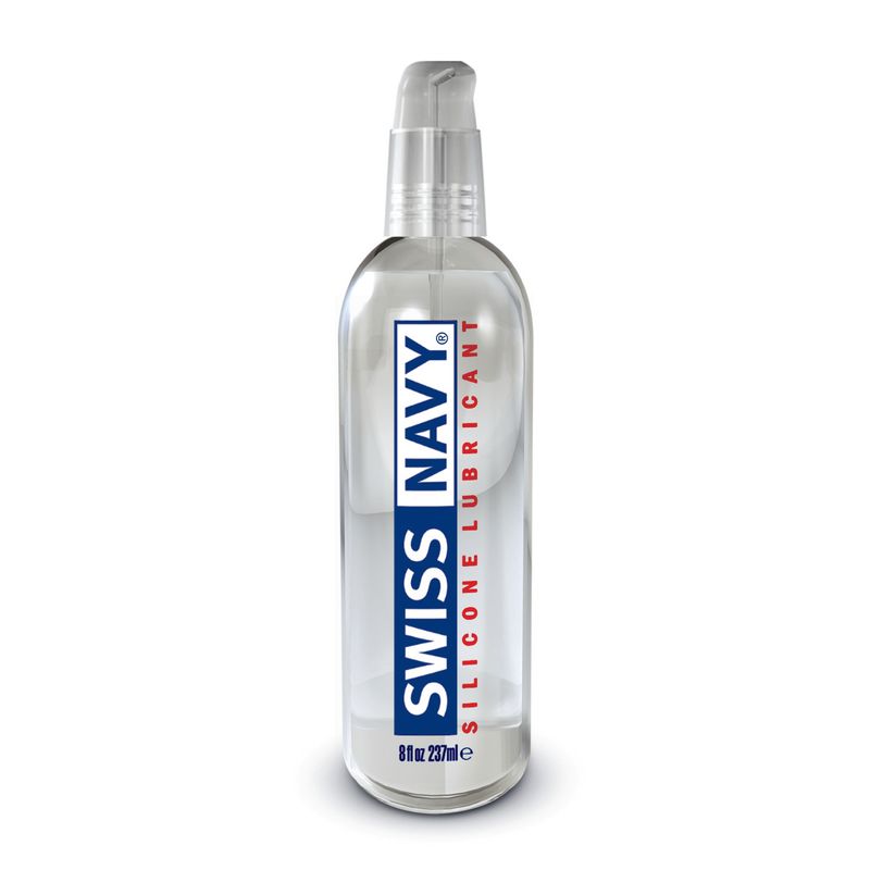 Swiss Navy Silicone Lubricant 8oz/237ml-SNSL8