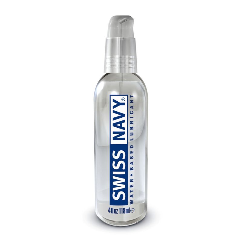 Swiss Navy Water Based Lubricant 4oz/118ml-SNWB4