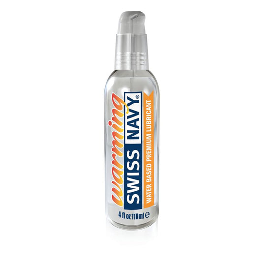 Swiss Navy Warming Lubricant 4oz/118ml-SNWRM4
