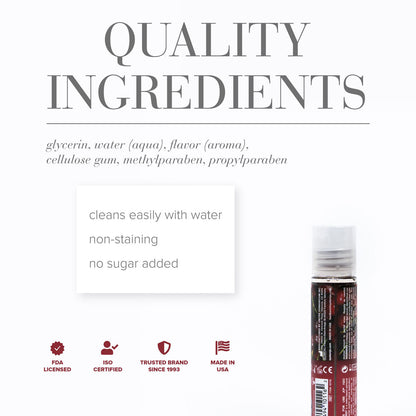 JO H2O Cherry Burst Lube - 30 mL - Cherry Flavoured Water Based Lubricant - 30 ml Bottle-10116