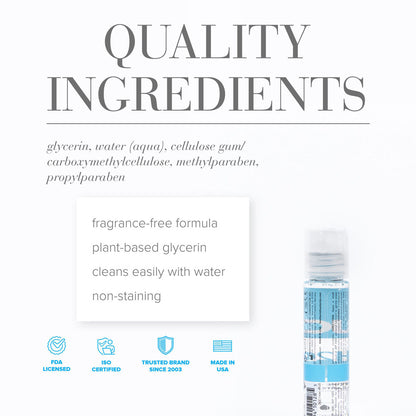 JO H2O Original Lube - 30 mL - Water Based Lubricant - 30 ml Bottle-10128