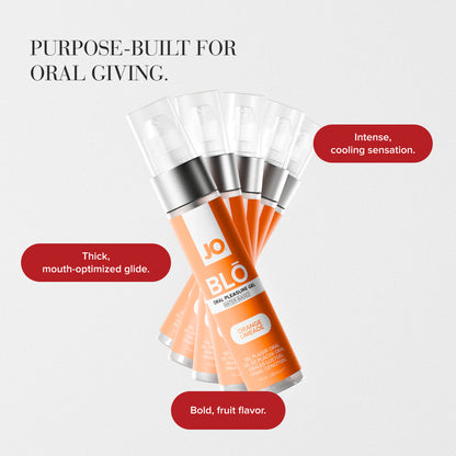 JO Blo Orange Limeade - Orange Limeade Flavoured Oral Pleasure Gel - 30 ml Bottle - 10169