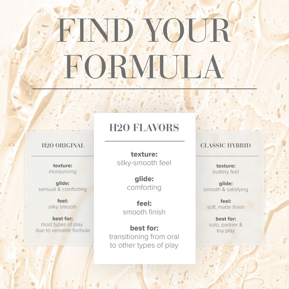 JO H2O Vanilla Cream Lube - 30 mL - Vanilla Flavoured Water Based Lubricant - 30 ml Bottle-10384