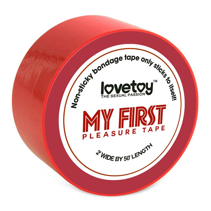 My First Non-Sticky Bondage Tape Red-4700120-02