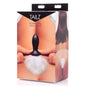 White Bunny Tail Anal Plug-AE108