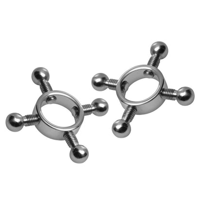 Rings Of Fire Stainless Steel Nipple Press Set-AD542